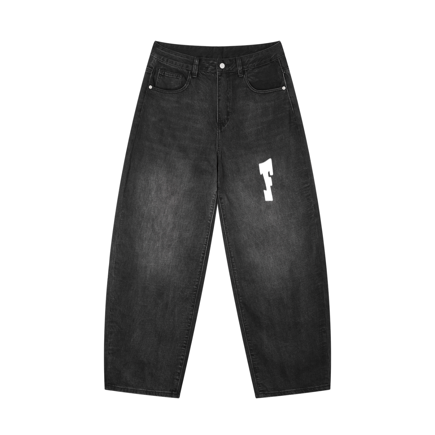 Men's Sunfade Vintage Wash Barrel Leg Jeans